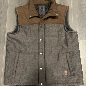 Men's Brown Winter Vest